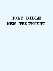 Holy Bible - New Testament
